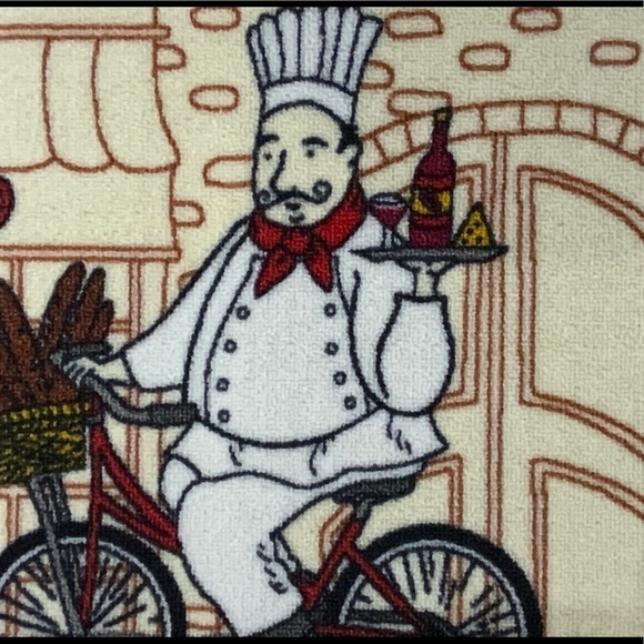 Better Home Chef Bistro Mat Printed Rug Machine Wash Rectangle 18”X30” NEW - Picture 11 of 14
